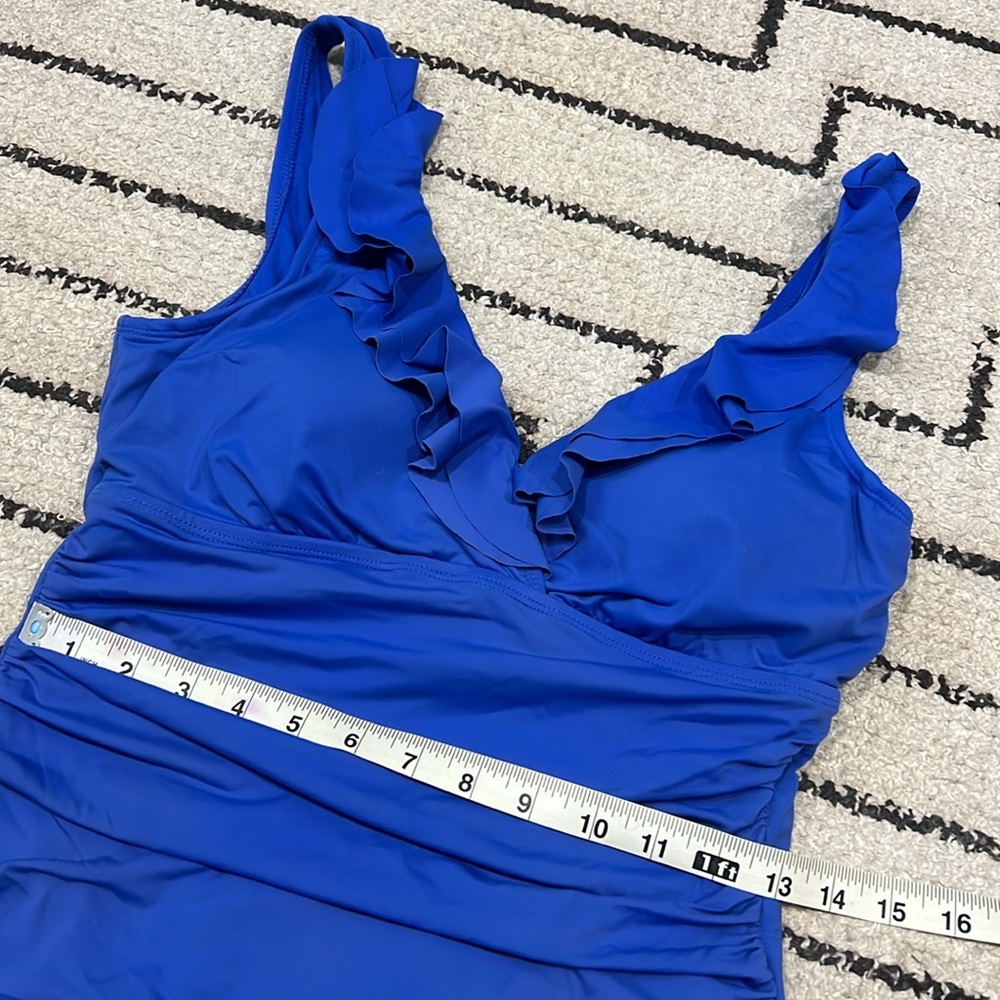 Ralph Lauren Ruffled One-Piece Swimsuit - Picture 2 of 9